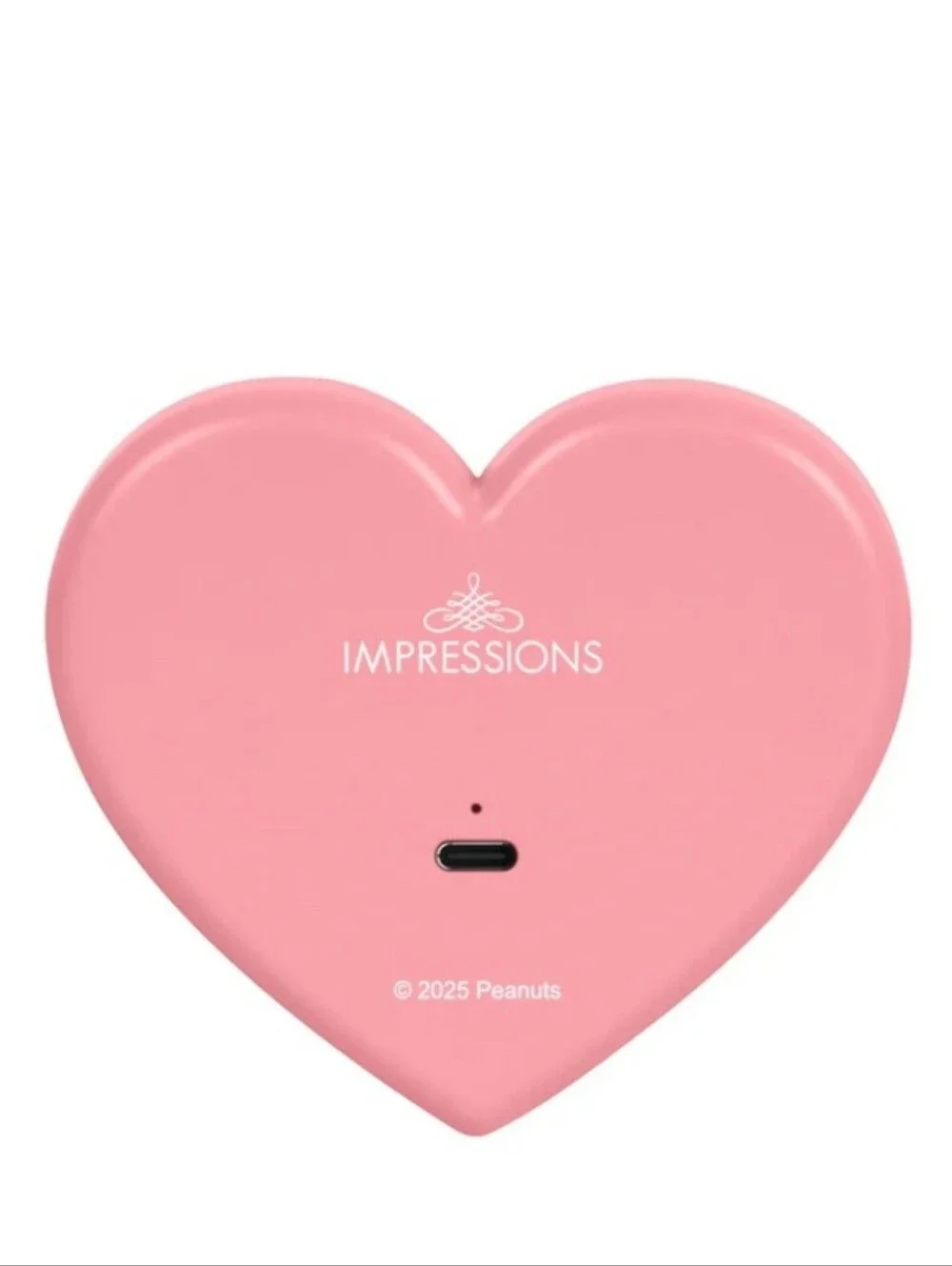 Impressions X Peanuts Snoopy Swivel Heart LED Compact Mirror